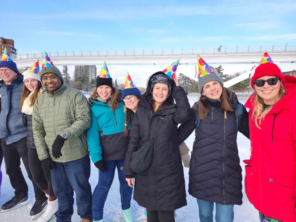 Everyone is excited to have their own birthday hat to celebrate!