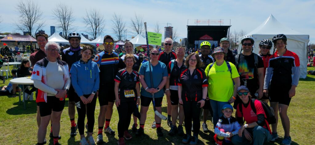 The CHEO Researchers in Motion team raised over $14,000 for pediatric oncology care and treatment! 
