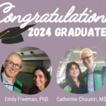 Congratulations to the 2024 Lochmuller Lab graduates, Emily Freeman and Catherine Choueiri.