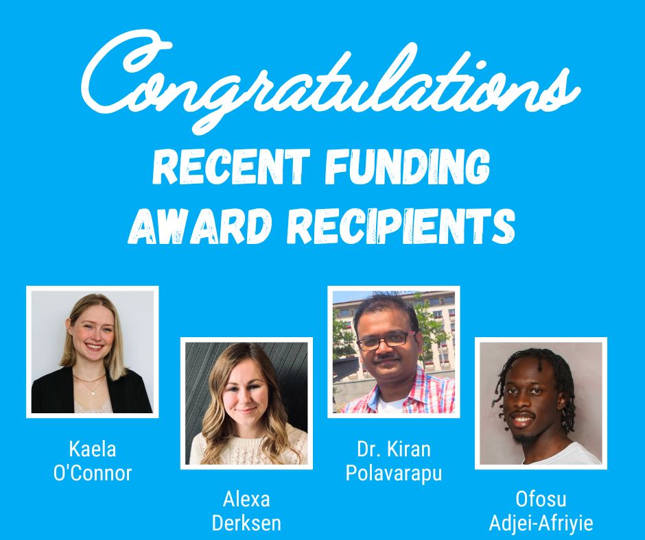 Congratulations to the four funding award recipients!