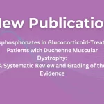 New Publication - Leading global expert in DMD and bone health Dr. Leanne Ward publishes systematic review and grading of evidence for biphosphonate therapy in glucocorticoid-treated patients with Duchenne Muscular Dystrophy in Neurology, with Dr. Hanns Lochmüller as a co-author.