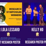 Dr Lola Lessard and Kelly Ho receive prestigious research poster awards