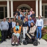 The ProdGNE consortium posing in front of building.