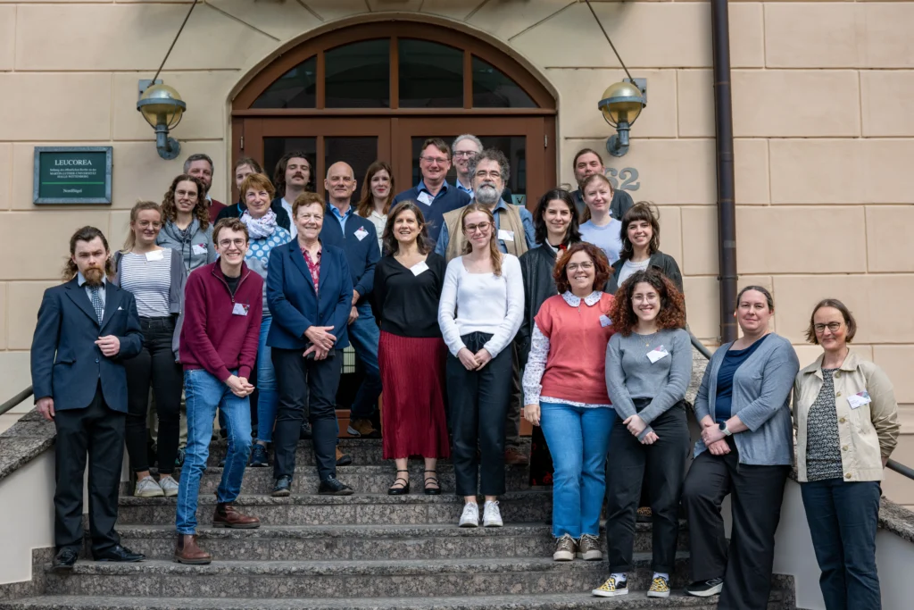 Hanns, Sally, and Alexa attending the ProDGNE meeting at Martin Luther University Halle-Wittenberg