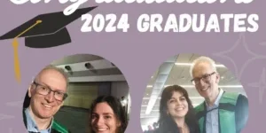 Congratulations to the 2024 Lochmuller Lab graduates, Emily Freeman and Catherine Choueiri.